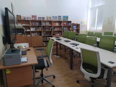 Компютърен кабинет и библиотека - Първо ОУ Св. Климент Охридски - Раднево